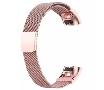 Купить - аксессуар к смарт-чсасам  Ремешок Magnetic Metal Strap для Huawei Band 3/3 Pro/4 Pro Rose Gold