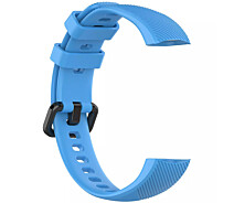 Купить - аксессуар к смарт-чсасам  Ремешок Twill Silicone Strap для Honor Band 4/5 Light Blue
