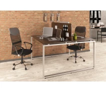Купить - стол ПК  Двойной письменный стол Loft design Q-140 Венге Корсика
