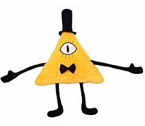 Купить - большую мягкую игрушку  Мягкая игрушка Gravity Falls Bill Cipher Подушка Гравити Фолз Билл Шифр Иллюминат (Cipher-01)
