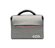 Купить - сумку для фото- и видео Фото сумка Canon EOS противоударная, цвет серый с красным ( код: IBF030SR )