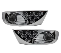 Купить - автофару  Противотуманные фары Toyota Prado 120/TY-085E chromе/эл.проводка