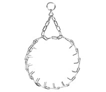 Купить - ошейник для собак и котов  Ошейник Collar строгий проволочный большой 60 см 40 мм Серебристый (9721)