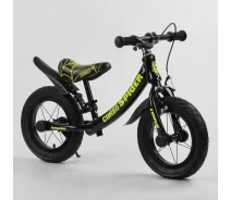 Купить - беговела  Велобег 12’’ CORSO "SPIDER" 79662 желтый 03511