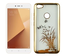 Купить - чехол для смартфона  Силиконовый чехол Beckberg Breathe seria для Xiaomi Redmi Note 5a Флора