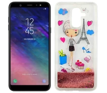 Купить - чехол для смартфона  Чехол U-Like Aqua Case для Samsung A605 Galaxy A6 Plus 2018 Lady