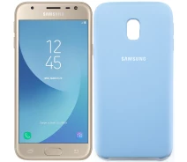 Купить - чехол для смартфона  Чехол Soft Case для Samsung J330 (J3-2017) Голубой