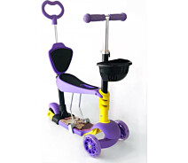 Купить - самоката  Самокат-беговел 5 в 1 Scooter Pro PH5 Фиолетовый