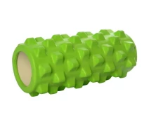 Купить - массажный валик  Массажер рулон для йоги, EVA, размер 32,5*13,5см, зелёный(MS0857-9-GR)