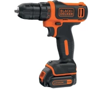 Купить - шуруповерт  Дрель-шуруповерт BLACK + DECKER, 10,8 В / 1,5 Ач. BDCDD12B
