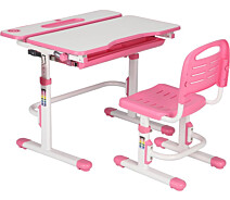 Купить - парту  Эргономический комплект Cubby парта и стул-трансформер Vanda Pink (221959)