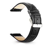 Купить - аксессуар к смарт-чсасам  Ремешок CDK Leather Crocodile Classic 20mm для Garmin Venu (012195) (black)