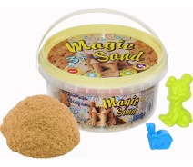Купить - кинетический песок  Набор для творчества Strateg Magic sand классический, ведро 350 г (370-1)