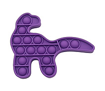 Купить - игрушку-антистресс  Pop It Антистресс Игрушка - (Поп Ит - Попит - Popit) - Фиолетовый Динозавр