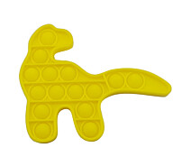 Купить - игрушку-антистресс  Pop It Антистресс Игрушка - (Поп Ит - Попит - Popit) - Жёлтый Динозавр