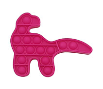 Купить - игрушку-антистресс  Pop It Антистресс Игрушка - (Поп Ит - Попит - Popit) - Розовый Динозавр