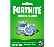 Купить - игру для приставки и ПК  Подарочная карта Fortnite  1000 V-Bucks card для всех платформ В-баксы/Вабаксы/ВА-баксы