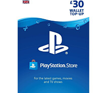 Купить - игру для приставки и ПК  Цифровой код Сони PlayStation Network пополнение бумажника счета своего аккаунта на сумму 30£ GBP UK-регион