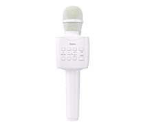 Купить - микрофон для караоке  Микрофон с караоке HOCO BK5 Contado (White) [54495]