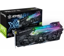 Купить - видеокарту  Видеокарта Inno3D RTX 3070Ti ICHILL X4 (C307T4-086XX-1820VA35)