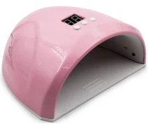 Купить - лампу для маникюра  Лампа для гель-лака MHZ FD 258 Beauty nail 36w 7173, съемное дно, дисплей, таймер, розовая (012367)
