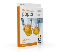 Купить - фотобумагу  Фотобумага CW глянцевая 180г/м2 A4 100л (PG180100A4)