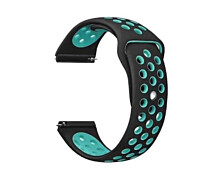 Купить - аксессуар к смарт-чсасам  Ремешок BeCover Nike Style для Samsung Galaxy Watch/Active/Active 2/Watch 3/Gear S2 Classic/Gear Sport Black-Blue (705692)