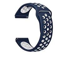 Купить - аксессуар к смарт-чсасам  Ремешок BeCover Nike Style для Samsung Galaxy Watch/Active/Active 2/Watch 3/Gear S2 Classic/Gear Sport Blue-White (705698)