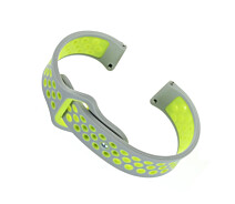 Купить - аксессуар к смарт-чсасам  Ремешок BeCover Nike Style для Samsung Galaxy Watch/Active/Active 2/Watch 3/Gear S2 Classic/Gear Sport Grey-Green (705699)