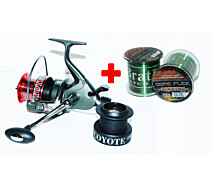 Купить - катушку  Катушка Карповая COYOTE BratFishing RD 6000 + Леска 300 м. в подарок
