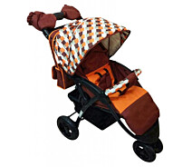 Купить - детскую коляску  Коляска BabyHit Voyage Air Brown orange (22 724)