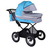 Купить - детскую коляску  Коляска BabyHit 2 в 1 Evenly Blue (13473)