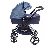 Купить - детскую коляску  Коляска BabyHit 2 в 1 Babyhit Cube Blue (25 084)