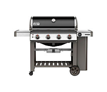 Купить - гриль  Гриль газовый weber genesis ii e - 410 gbs черная крышка нержавеющая сталь (62011175)