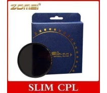 Купить - светофильтр  Поляризационный светофильтр ZOMEI 72 мм CPL - SLIM - DW1 Wide Band PRO C-PL (ультратонкий)