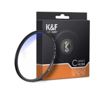 Купить - светофильтр  Светофильтр K&amp;F Concept 43 mm HMC UV, Blue Coated, оптическое стекло Япония