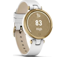 Купить - смарт-часы  Смарт-часы Garmin Lily Light Gold Bezel with White Case and Italian Leather Band (010-02384-B3)