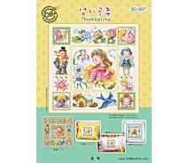 Купить - схему для вышивания  Схема для вышивки нитками крестиком Soda Stitch Thumbelina//Дюймовочка SODA Stitch