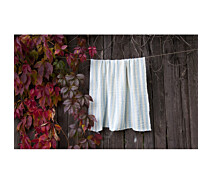 Купить - плед  Плед-накидка Barine - Stripe Muslin mavi голубой 77*82