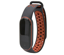 Купить - аксессуар к смарт-чсасам  Ремешок Nike Sport Mi Band 5/6 Black/Brown