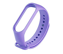 Купить - аксессуар к смарт-чсасам  Ремешок Silicone Mi Band 3/4 Lilac Purple (18)