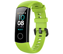 Купить - аксессуар к смарт-чсасам  Ремешок для фитнес-браслета Honor Band 4 и 5 светло-зеленый (07.04.01.LG)