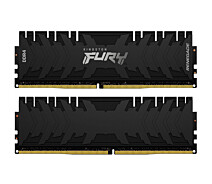 Купить - оперативную память  Модуль памяти для компьютера DDR4 16GB (2x8GB) 4266 MHz Renegade Black Kingston Fury (ex.HyperX) (KF442C19RBK2/16)