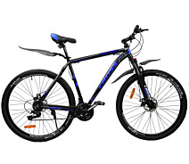 Купить - велосипед и аксессуар  Велосипед CrossBike 29" Hunter 2022 Рама-20" black-blue(29CJA-002777)
