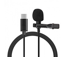 Купить - микрофон для караоке  Петличный микрофон с разъемом Type-C Lavalier JH-042
