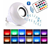 Купить - зеркальный шар  Bluetooth лампочка с динамиком и пультом ДУ Buble Lamp (лампа колонка RD-5005) Управление с телефона