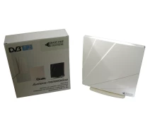 Купить - ТВ-антенну  Квант-Эфир ARU-01 White - комнатная ТВ антенна, ДМВ, с усилителем