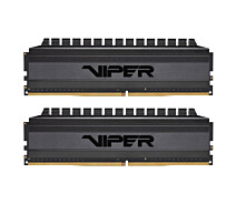 Купить - оперативную память  Модуль памяти для компьютера DDR4 16GB (2x8GB) 4266 MHz Viper 4 Blackout Patriot (PVB416G426C8K)