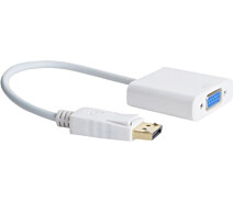 Купить - адаптер и кабель  Адаптер Cablexpert DisplayPort на VGA (A-DPM-VGAF-02-W)