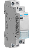 Купить - контактор  Контактор модульный стандартный Hager ESC125 25A 1НО 230В (3396)